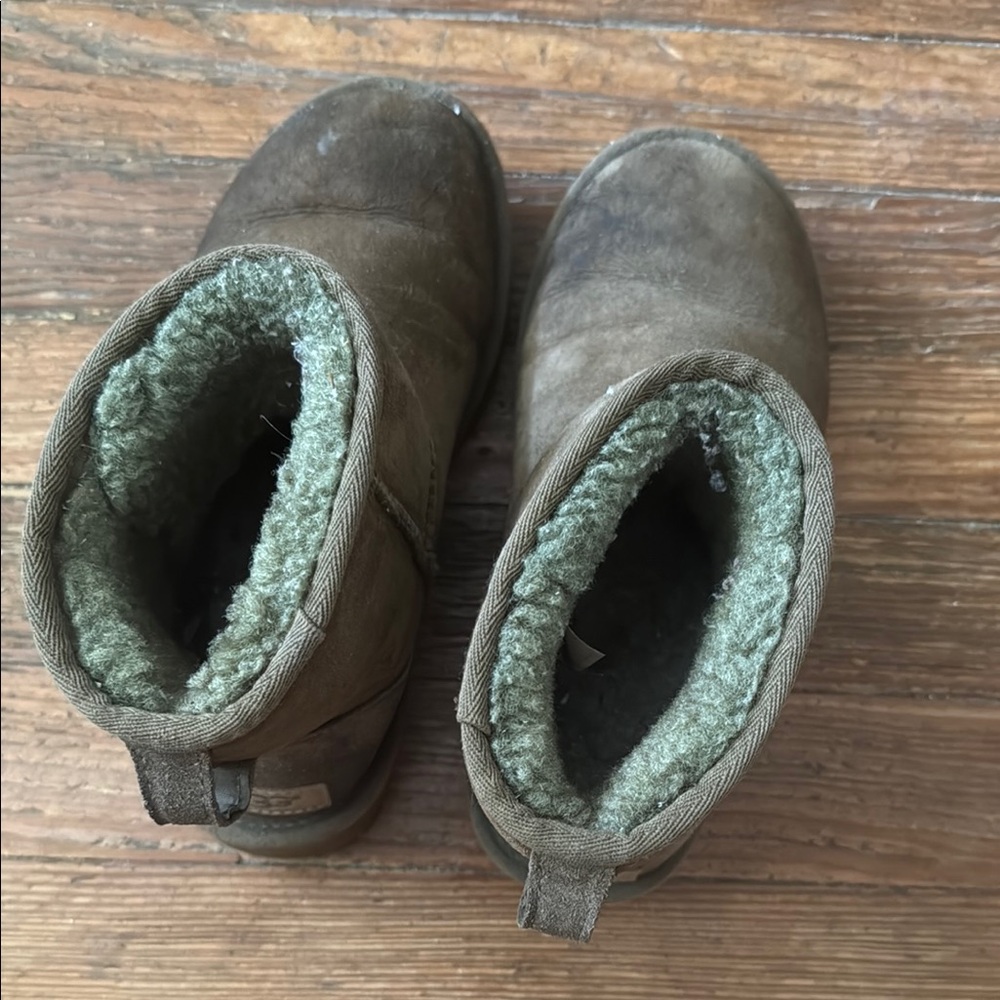 UGG Tan Shearling Boots